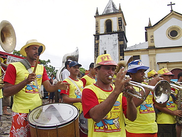 Brazil carnaval of olinda, pernambuco