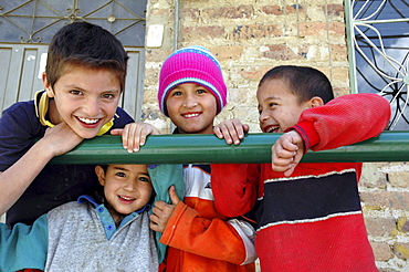 Colombia children of ciudad bolivar, bogota