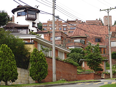 Colombia luxury housing of the super rich in north bogota