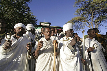 Ethiopia musicians at kidana merhet church, tigray