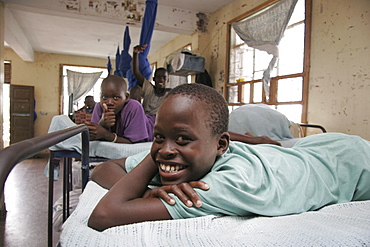 Kenya grandsons of abraham, home for street boys, mombasa. In their dormitories