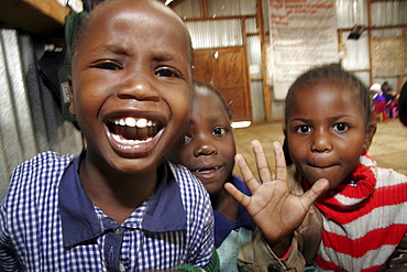 Kenya day care center in kibera slum, nairobi