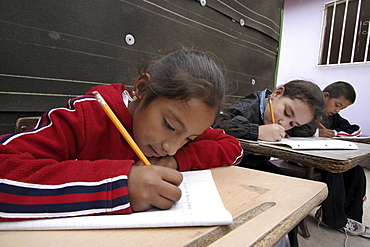 Mexico private school and day care center bibioteca infantil el buen pastor, anapra, juarez, chihuahua