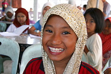 Thailand girl in muslim school, pattani