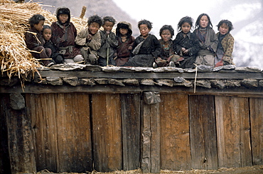 Bhotiya kids, humla, nepal 