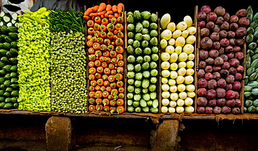 Vegetables for sale, Sri Lanka, Asia