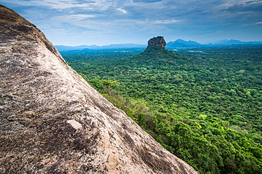 View of Sigirya Rock, Sri Lanka, Asia