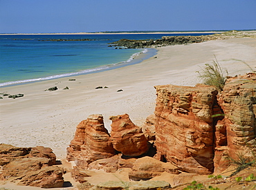 Beach at Kooljaman resort, Cape Leveque, Kimberley, Western Australia, Australia