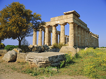 Temple E (5th century BC), Selununte, Sicily, Italy