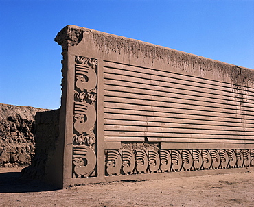 Chan Chan, UNESCO World Heritage Site, Peru, South America