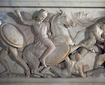 Sarcophagus of Alexander the Great, Istanbul, Turkey, Europe