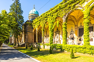 Mirogoj Cemetery, Zagreb, Croatia, Europe