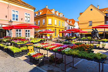 Dolac, market square, Zagreb, Croatia, Europe