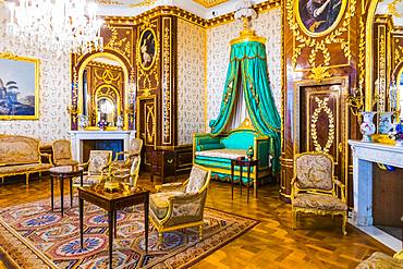 The King's Bedroom, Royal Castle in Plac Zamkowy (Castle Square), Old Town, Warsaw, Poland, Europe