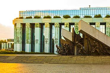 Warsaw Uprising Monument, Warsaw, Poland, Europe