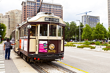 Tram, Dallas, Texas, United States of America, North America