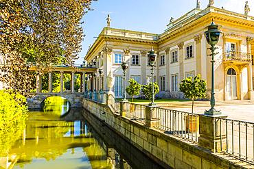 Lazienki Palace, Lazienki Park, Warsaw, Poland, Europe