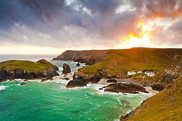 Kynance Cove, Lizard, Cornwall, England, United Kingdom, Europe