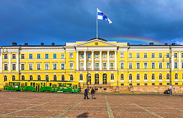 Senate Square, Helsinki, Uusimaa, Finland, Scandinavia, Europe