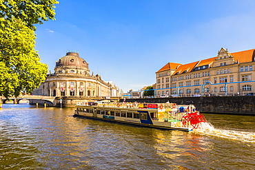 Bode Museum on the River Spree in Berlin, Germany, Europe