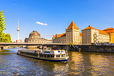 Bode Museum on the River Spree in Berlin, Germany, Europe