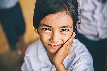 Primary school, Pong Teuk, Cambodia, Indochina, Southeast Asia, Asia