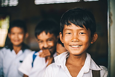 Primary school, Pong Teuk, Cambodia, Indochina, Southeast Asia, Asia