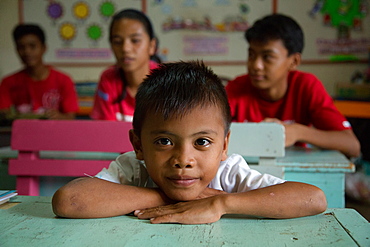 Daily life at the special needs school SPED, the only Special Needs school in northern Cebu, Philippines, Southeast Asia, Asia