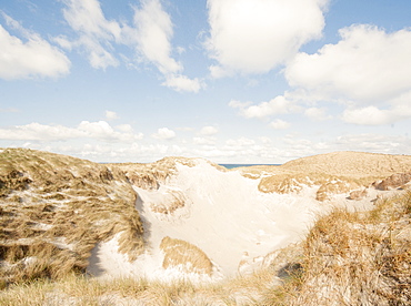 Sand dunes, Isle of Barra, Hebrides, Scotland, United Kingdom, Europe