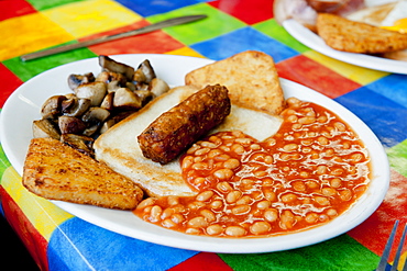 Full English breakfast, United Kingdom, Europe