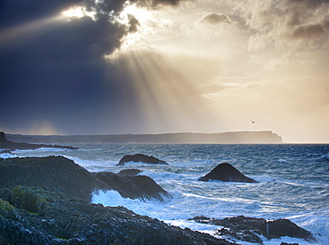 Ballintoy, where some of the Game of Thrones was filmed, Co. Antrim, Northern Ireland, United Kingdom, Europe