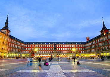 Plaza Mayor, Madrid, Spain, Europe