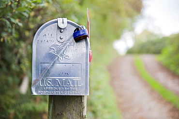 US Mail post box, United Kingdom, Europe