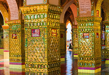 Sutaungpyei Pagoda, Mandalay Hill, Myanmar (Burma), Asia