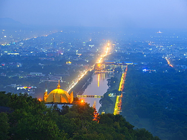 Evening view, Mandalay, Myanmar (Burma), Asia