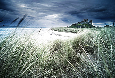 Bamburgh Castle, Northumberland, England, United Kingdom, Europe