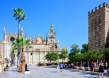 Cathedral of Sevilla, UNESCO World Heritage Site, Seville, Andalusia, Spain, Europe