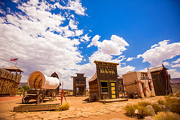 Ghost town, Virgin Trading Post, Utah, United States of America, North America