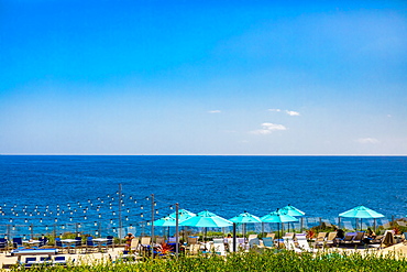 View of Terranea Cove, Palos Verdes, California, United States of America, North America