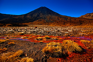 Beginning of the Tongariro Crossing, UNESCO World Heritage Site, North Island, New Zealand, Pacific