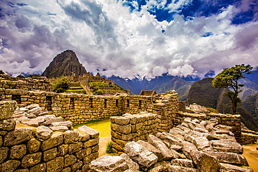 Machu Picchu Incan Ruins, UNESCO World Heritage Site, Sacred Valley, Peru, South America