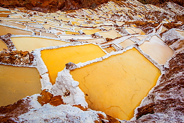 Salineras de Maras, Maras Salt Flats, Sacred Valley, Peru, South America