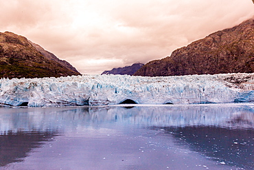 Marjorie Glacier in Glacier Bay National Park, Alaska, United States of America, North America