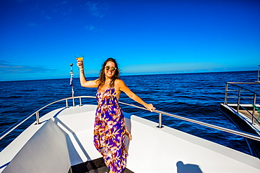 Sailing in the Galapagos Islands, Ecuador, South America