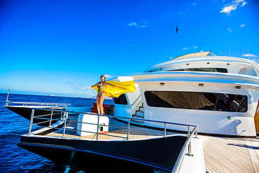 Sailing in the Galapagos Islands, Ecuador, South America