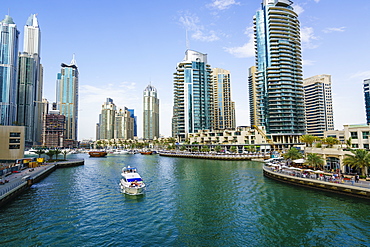 Dubai Marina, Dubai, United Arab Emirates, Middle East