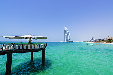 Burj Al Arab, Jumeirah Beach, Dubai, United Arab Emirates, Middle East