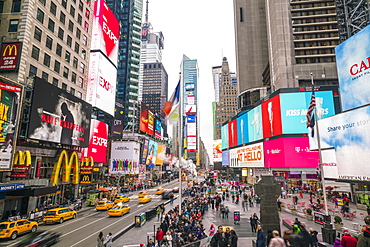 Times Square, New York City, United States of America, North America