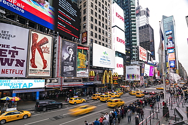 Times Square, New York City, United States of America, North America