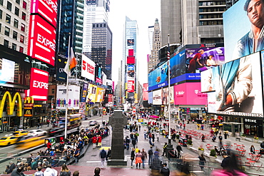 Times Square, New York City, United States of America, North America